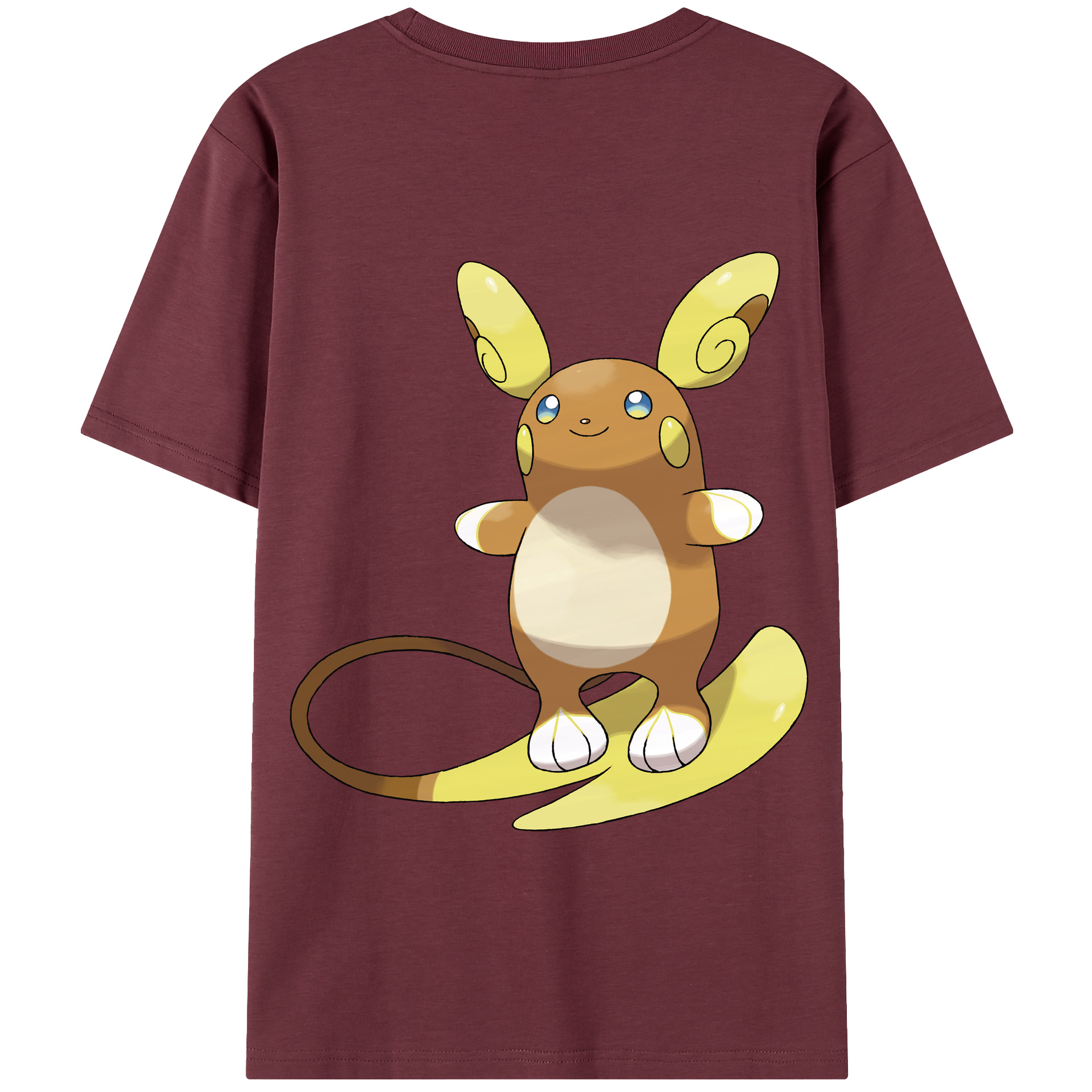 （画像用） ポケットモンスター Pokémon 綿100％半袖Tシャツ（背面プリント）